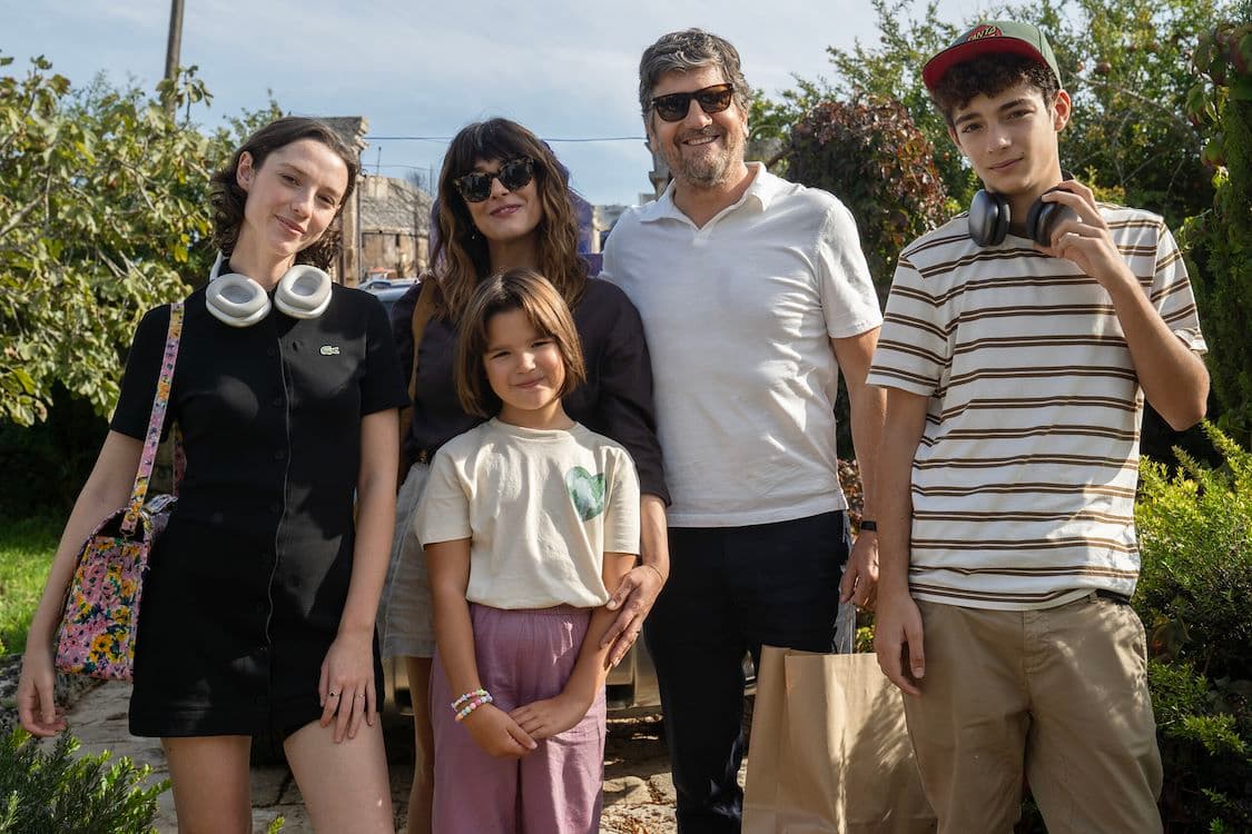 still van de film 10 giorni con i suoi